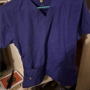 WonderWink Origins Bravo Purple Size small top and pants